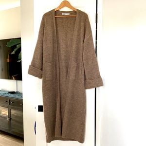 Long Knit Coat - Sweater - Cardigan